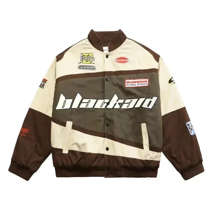 Embroidered Varsity Jacket