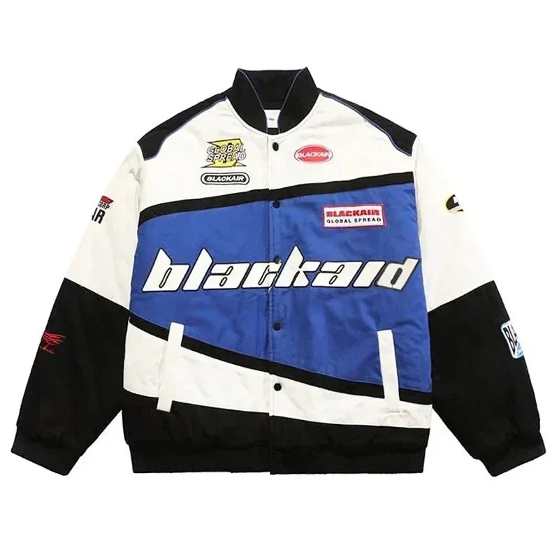 Embroidered Varsity Jacket